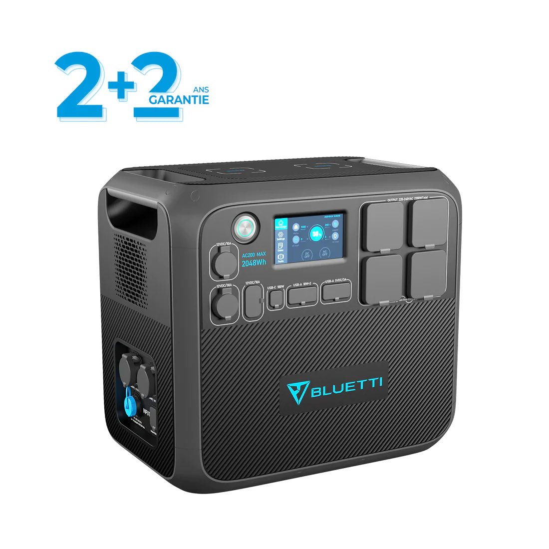 BLUETTI AC200MAX Station d'énergie extensible | 2200 W / 2048 Wh - Image 2